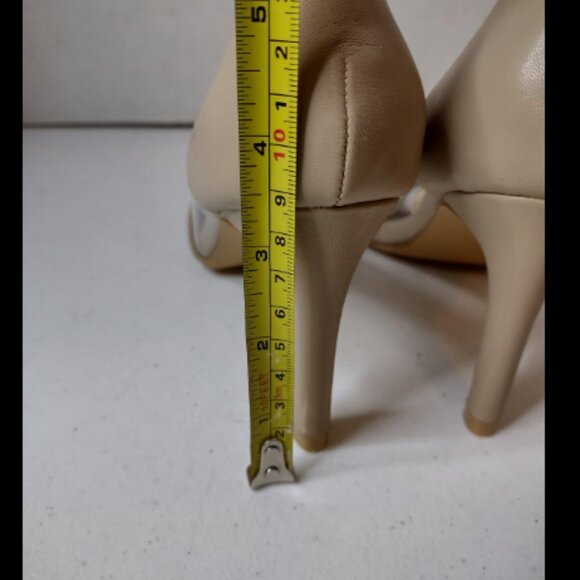MySoft Women's High Heel Clear Sides Pumps Pointed Toe Slip On Sz 6 (SS1) - Picture 7 of 7